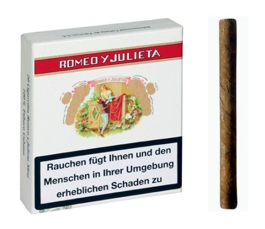 Romeo y Julieta Mini, 20er Box